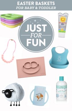 Clever & practical Easter basket ideas for baby and toddler
