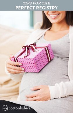 Tips for making the perfect baby registry.