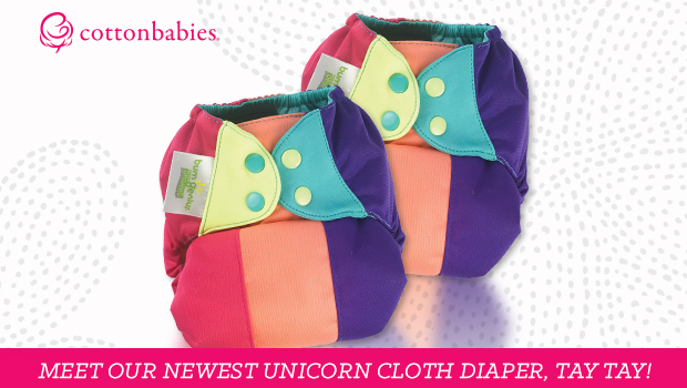 Tay-Tay Unicorn cloth diaprer by bumGenius available now!