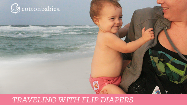 Tips for traveling with cloth diapers